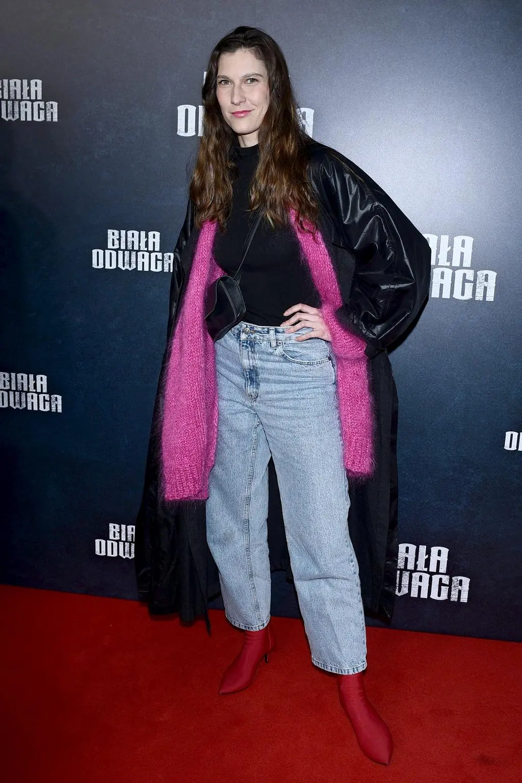 Gwiazdy na premierze filmu "Biała odwaga": Kamila Kamińska