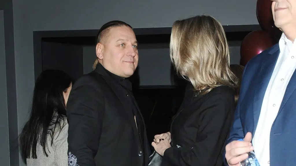 Paweł Golec z żoną Katarzyną