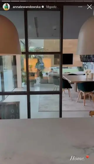Anna Lewandowska pokazała salon