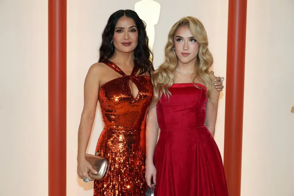 Oscary 2023. Salma Hayek z córką Valentiną Palomą Pinault