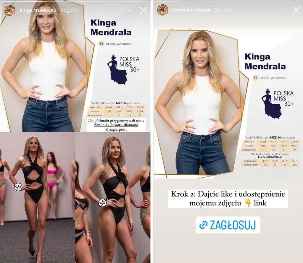 Kinga Mendrala z "True Love"