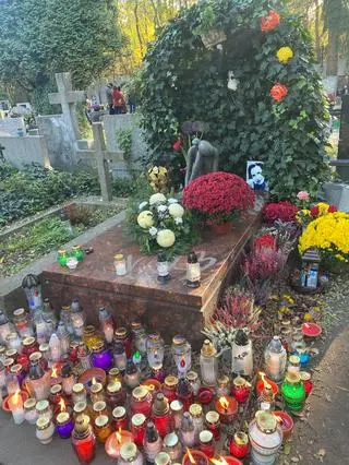 Grób Olgi Sipowicz "Kory"