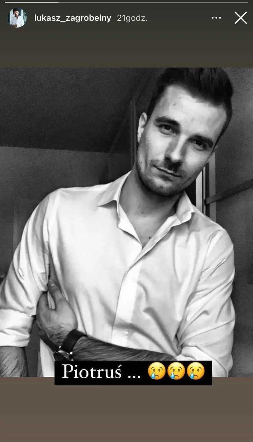 Łukasz Zagrobelny żegna Piotra Balickiego