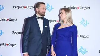 Przemek Kossakowski i Basia Kurdej-Szatan