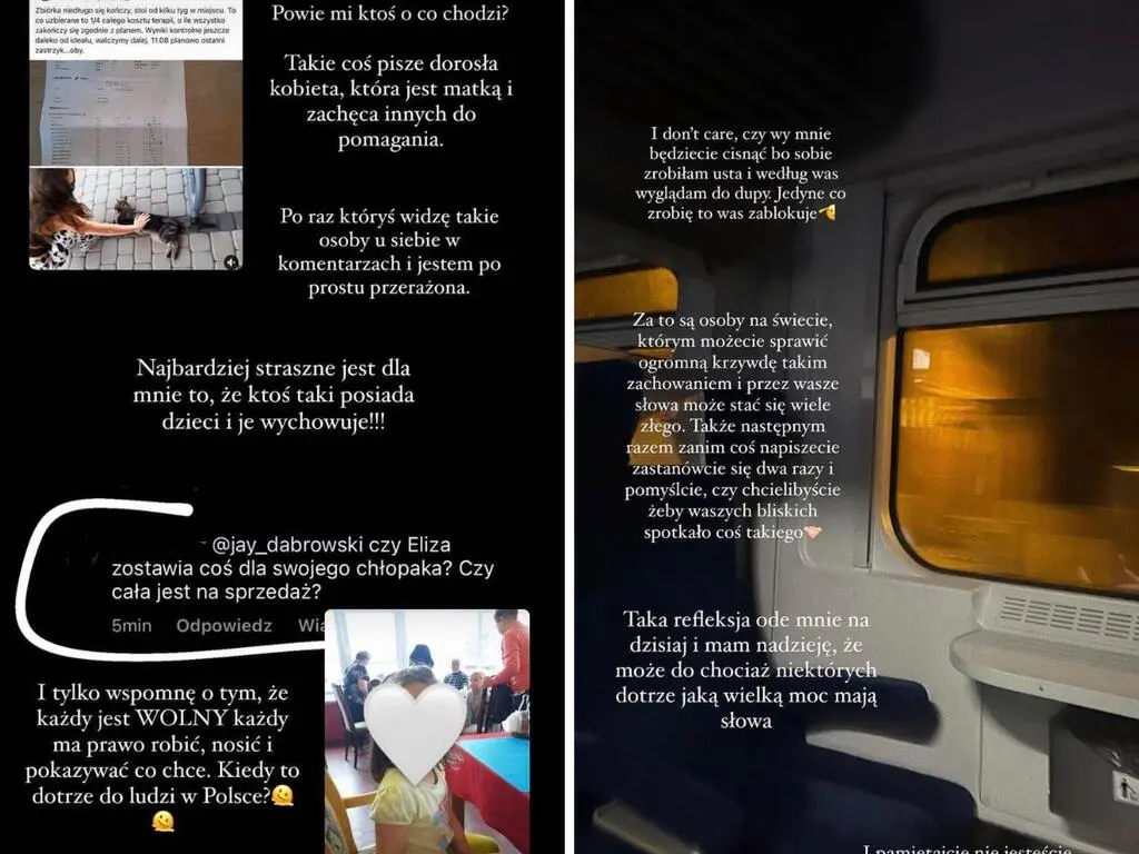 Eliza z "Hotelu Paradise" odpowiada na krytykę internautki