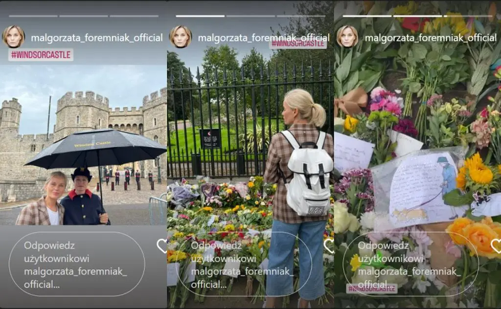 Relacja Małgorzaty Foremniak spod zamku Windsor