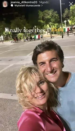 Joanna Maloney pokazała zdjęcie z ukochanym