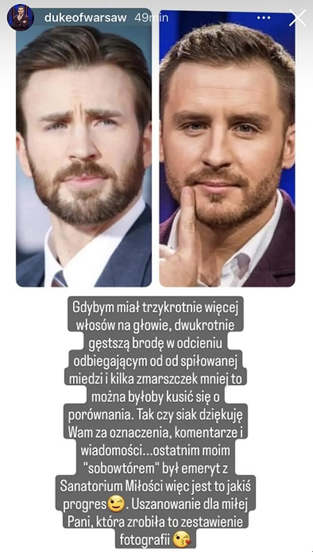 "Nasi w mundurach". Krzysztof Ufnal porównany do znanego aktora