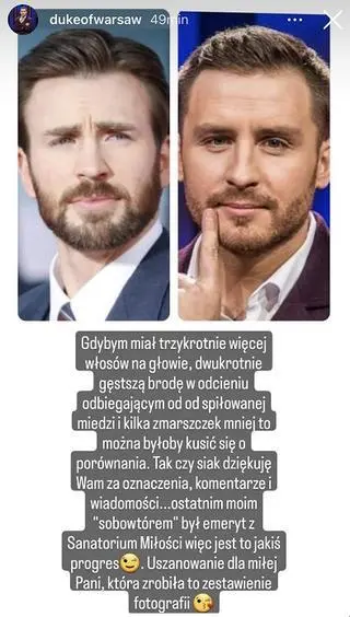 "Nasi w mundurach". Krzysztof Ufnal porównany do znanego aktora