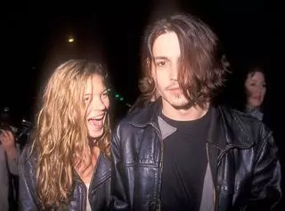Johnny Depp z Kate Moss