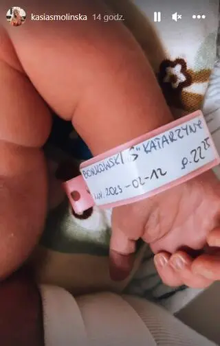 Katarzyna Smolińska z "Top model" urodziła