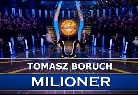 W "Milionerach" znów padł milion. Tomasz Boruch odpowiedział na ostatnie pytanie - jakie?