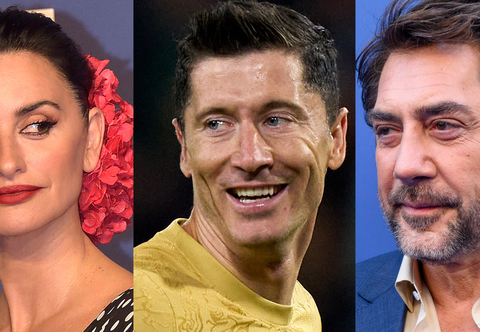 Penelope Cruz na zdjęciu z Robertem Lewandowskim. To kolejna sławna przyjaźń?