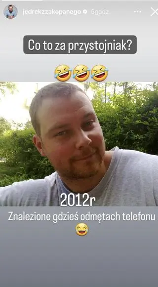 Jędrek Gąsienica na zdjęciu sprzed lat