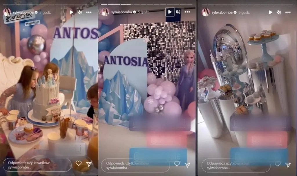 Sylwia Bomba wyprawiła córeczce wystawne przyjęcie urodzinowe