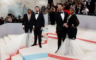 Met Gala 2023. Serena Williams i Alexis Ohanian