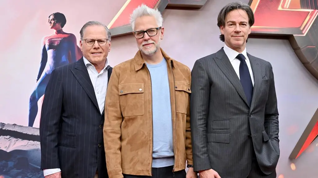 David Zaslav, James Gunn i Peter Safran