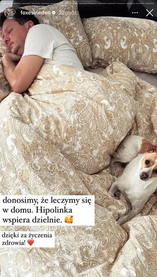 Jakub Tolak jest chory