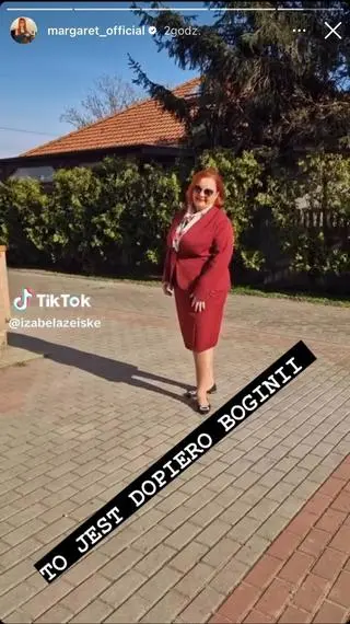 Margaret zachwyca się Izabelą Zeiske  z "Gogglebox"