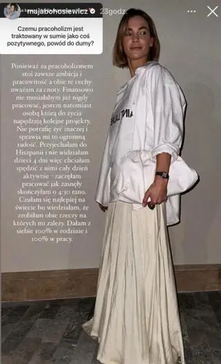 Maja Bohosiewicz o pracy