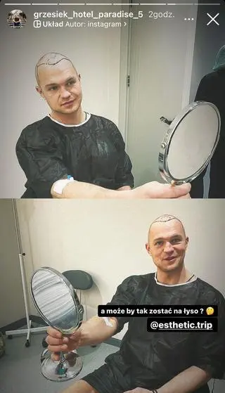 Grzegorz Bartoszek z "Hotelu Paradise"