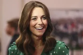 Kate Middleton zagra z Rogerem Federerem