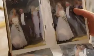 Carina i Eli w dniu ślubu