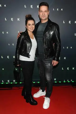 Gwiazdy na premierze filmu "Lęk": Beata Tadla i Michał Cebula