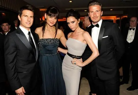 Tom Cruise obraził się na Beckhamów? Kiedyś byli dobrymi przyjaciółmi 