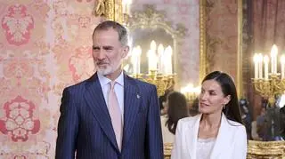 Królowa Letizia i król Filip VI
