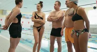 Strój na basen Karoliny Kuczyńskiej zaskoczył wszystkich