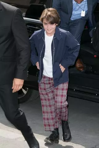 Jack Depp na pokazie Chanel w 2015 roku