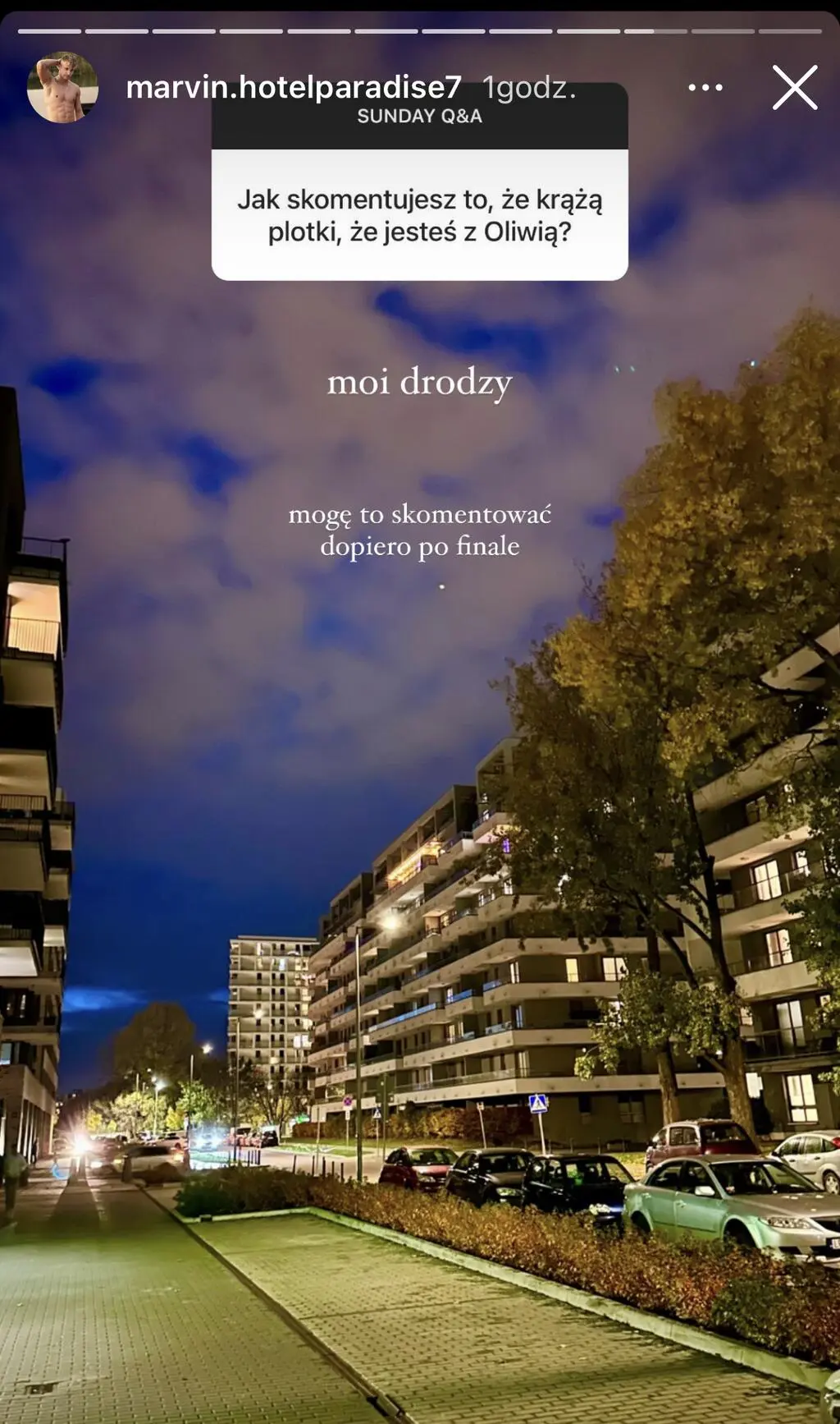 Marvin z "Hotelu Paradise" jest z Oliwią?