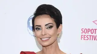 Dorota Gardias w długich włosach. Zdradziła, że to pomysł córki