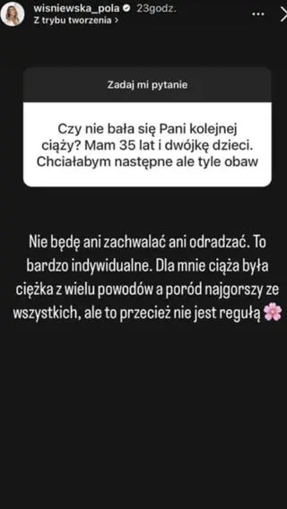 Pola Wiśniewska — Instagram