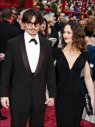 Johnny Depp z Vanessą Paradis