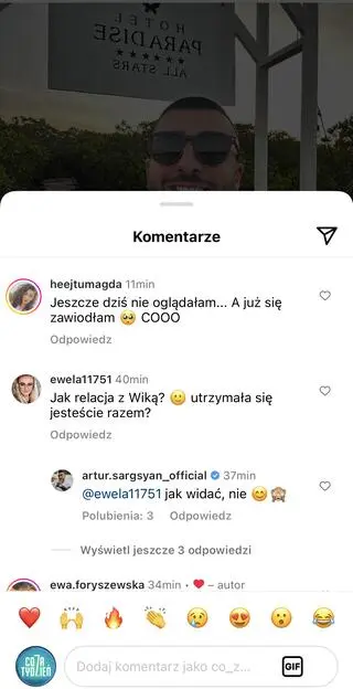 Artur Sargsyan z "Hotelu Paradise All Stars"