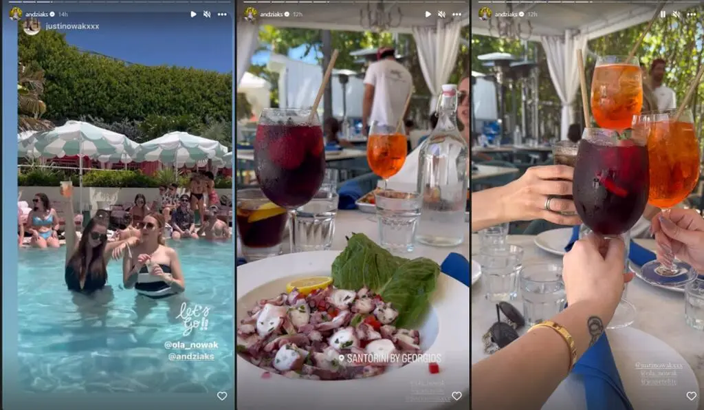 Andziaks zabrała koleżanki do Miami na "popanieński"
