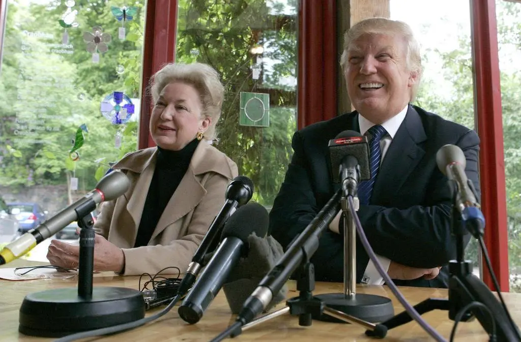 Donald Trump z siostrą