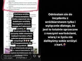 Rokana Węgiel odniosła się do wróżby znanej wizjonerki 