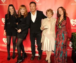 Jessica Springsteen, Patti Scialfa, Bruce Springsteen, Adele Springsteen i Pamela Springsteen 