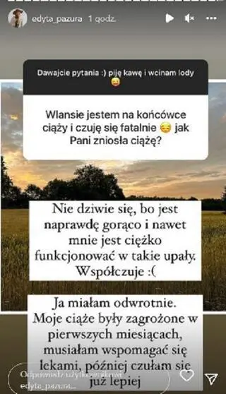 Edyta Pazura musiała przyjmować leki w ciąży