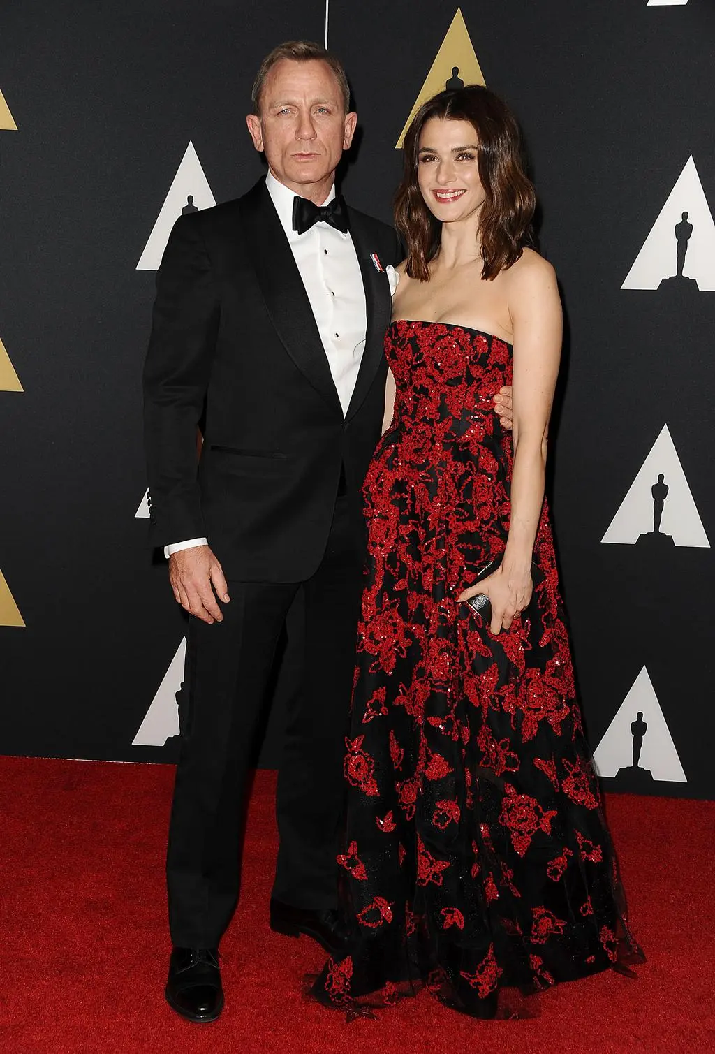 Daniel Craig i Rachel Weisz. 2015 rok