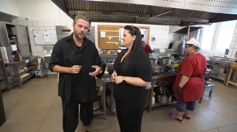 Olivier Janiak w restauracji "Terminal Gorzów"