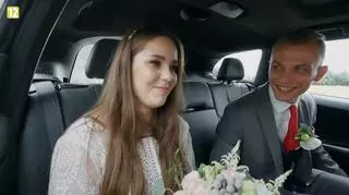 "Ślub od pierwszego wejrzenia": Partycja i Adam w drodze na wesele