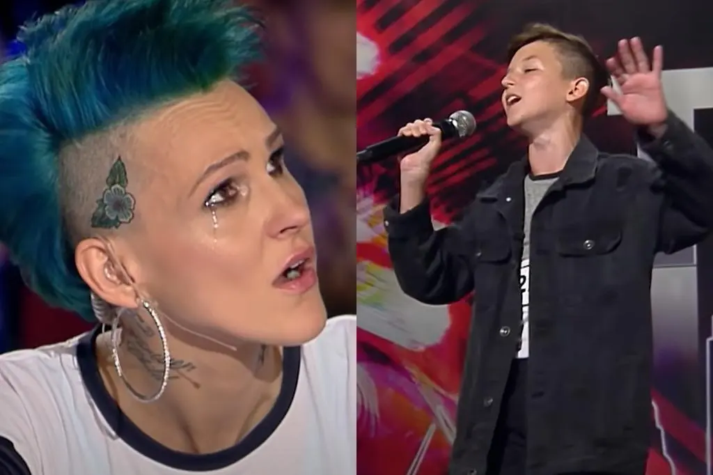 Marcin Maciejczak swoim w "Mam Talent!" występem wzruszył Agnieszkę Chylińską do łez