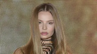 Magdalena Frąckowiak wróciła na wybieg po dłuższej nieobecności. Fani zaskoczeni wyglądem modelki