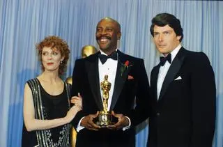Susan Sarandon, Christopher Reeves, Louis Gossett Jr. Rok 1983