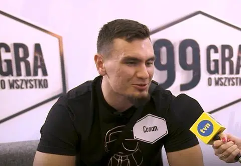 Conan Kaźmierski o hejcie, pieniądzach i medycynie. O jakiej specjalizacji myśli?