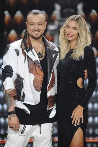 Aleksander Milwiw-Baron i Sandra Kubicka